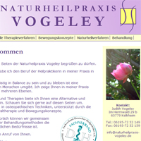 Website Naturheilpraxis Vogeley
